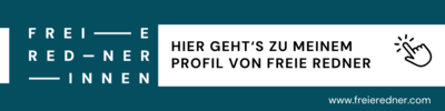 Videobanner Hier geht es zu Silke's Profil bei den Freien Rednern.